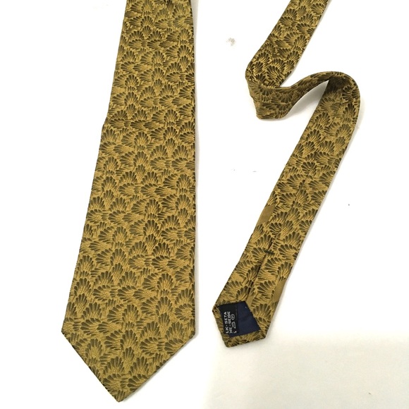 Salvatore Ferragamo Mens Geometric Neck Tie - Picture 4 of 4